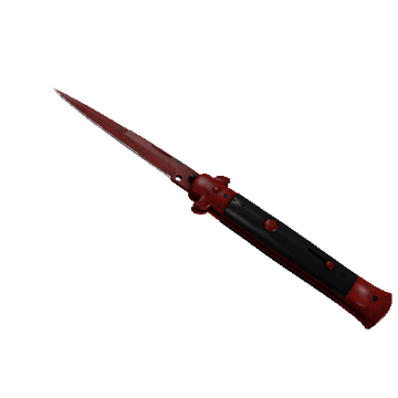 Stiletto Knife Crimson Web